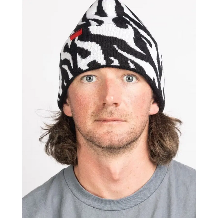 Autumn Tribal Flames Beanie 
