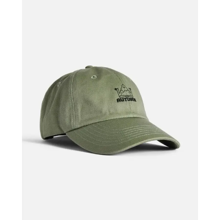 Autumn Twill Strapback Hat Quiet Green 