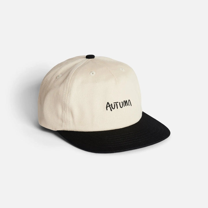 Autumn Two Tone Twill Snapback - Eggshell