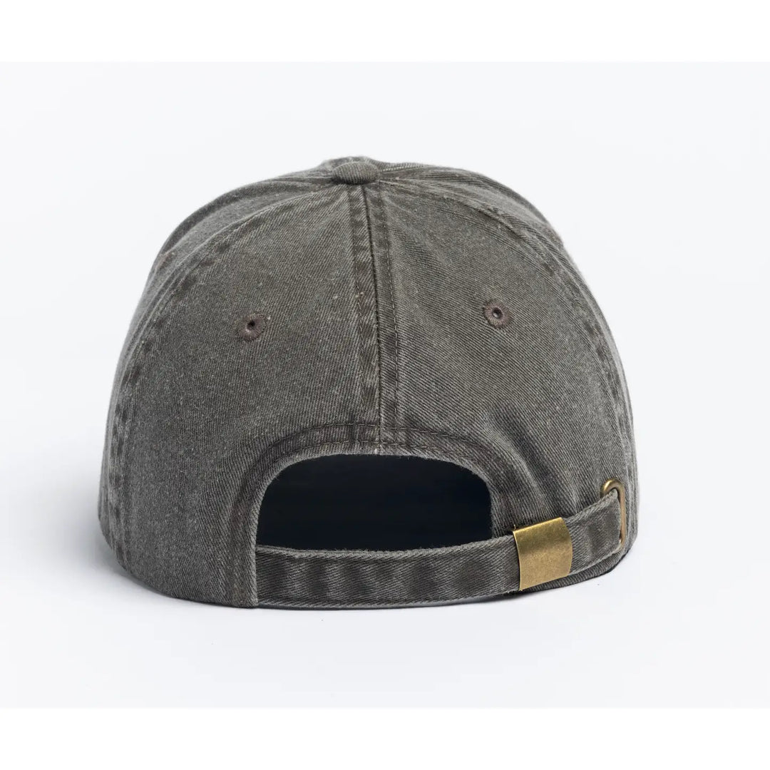 Autumn Washed 6 Panel Strapback - Brown