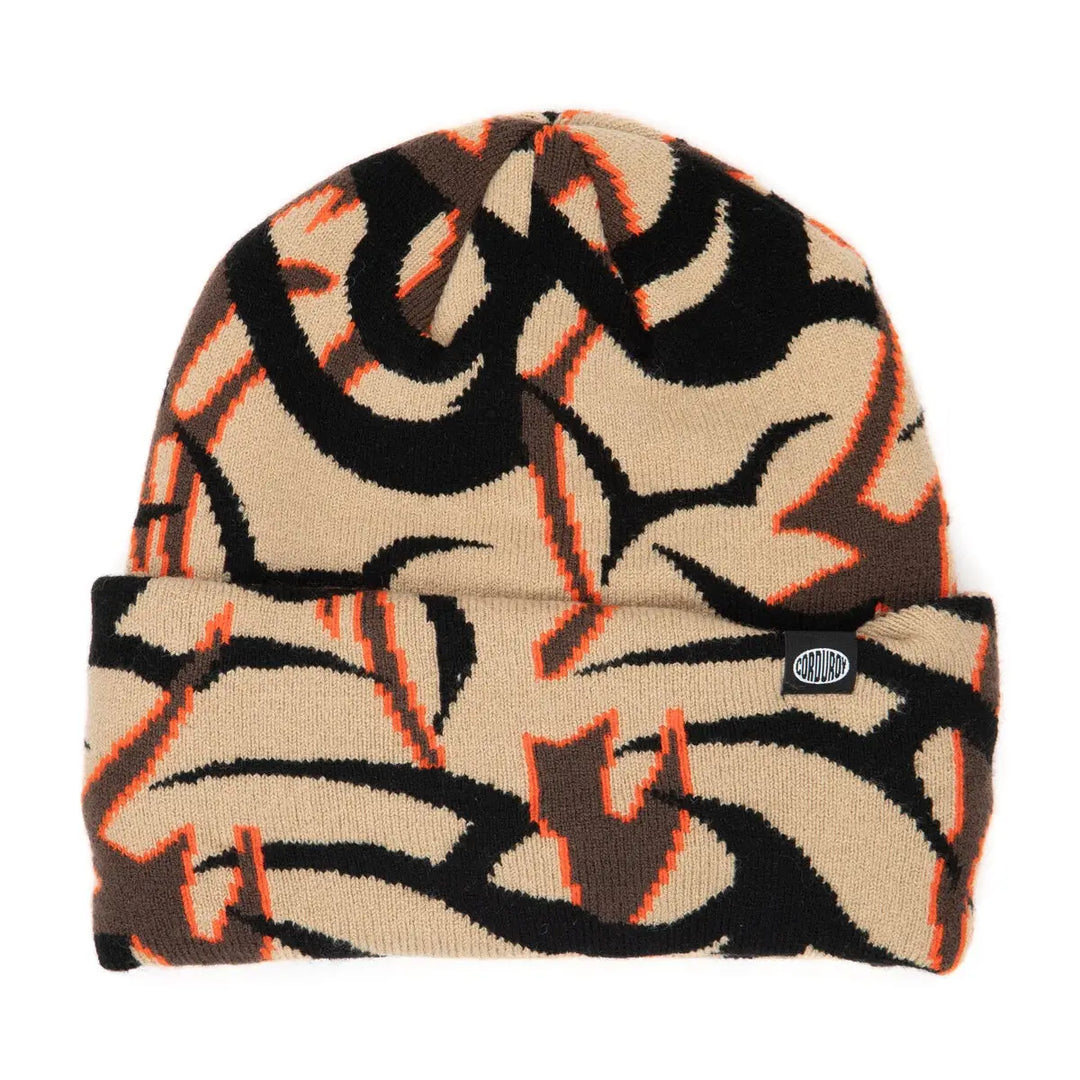 Autumn x 32 Tribal Camo Beanie - Khaki