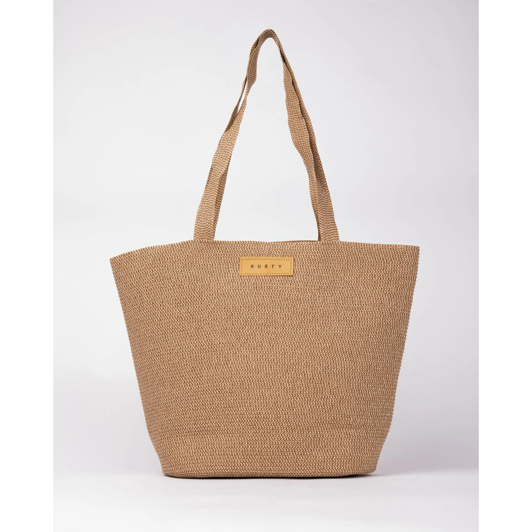 Rusty Gisele Straw Beach Bag 