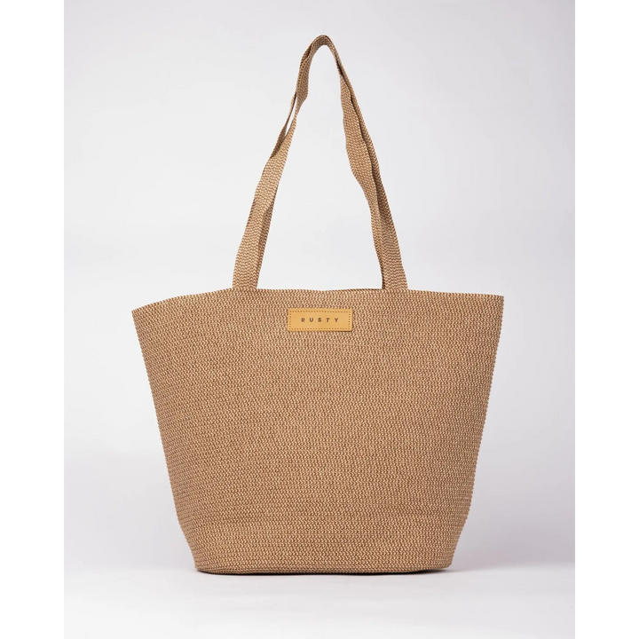 Rusty Gisele Straw Beach Bag 