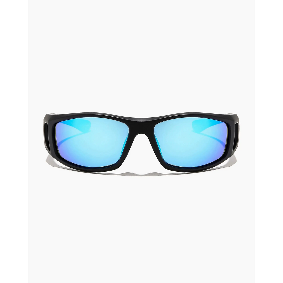 Ritual Vision Dragster Polarised Sunglasses - Matte Black / Blue Reflect Polar