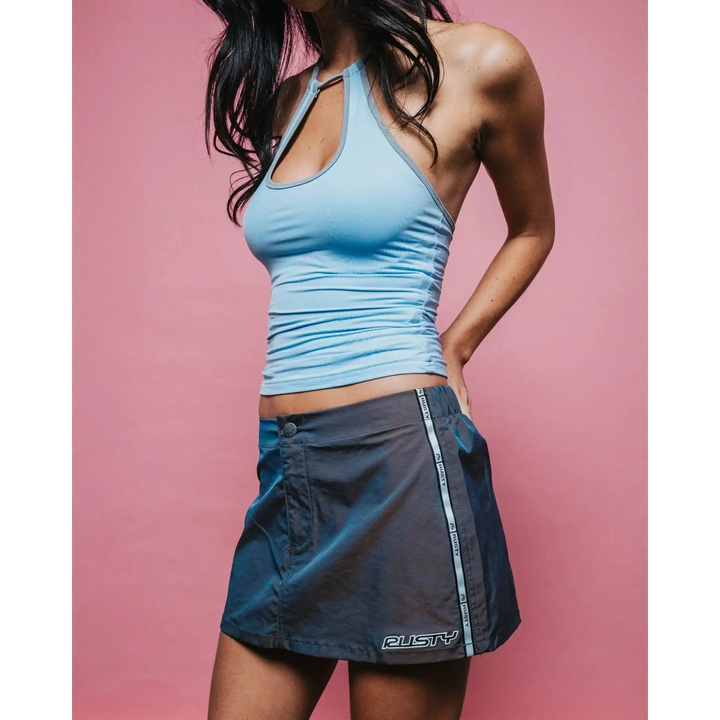 Rusty Lombardi Nylon Mini Skirt 