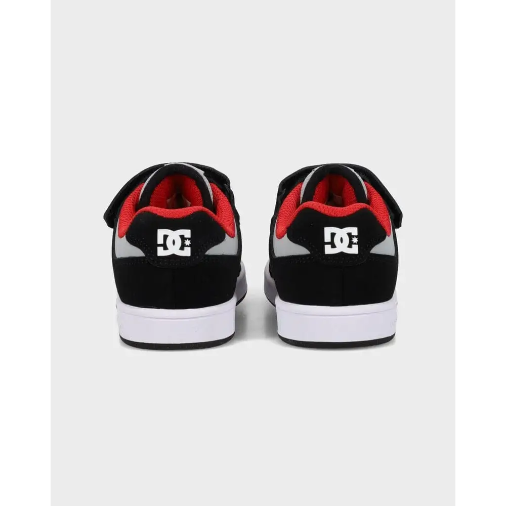 DC Manteca 4 V Skate Shoes - Black / Grey / Red 