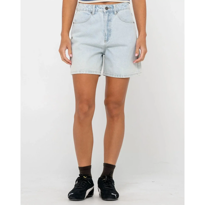 Rusty Cyprus High Denim Shorts 