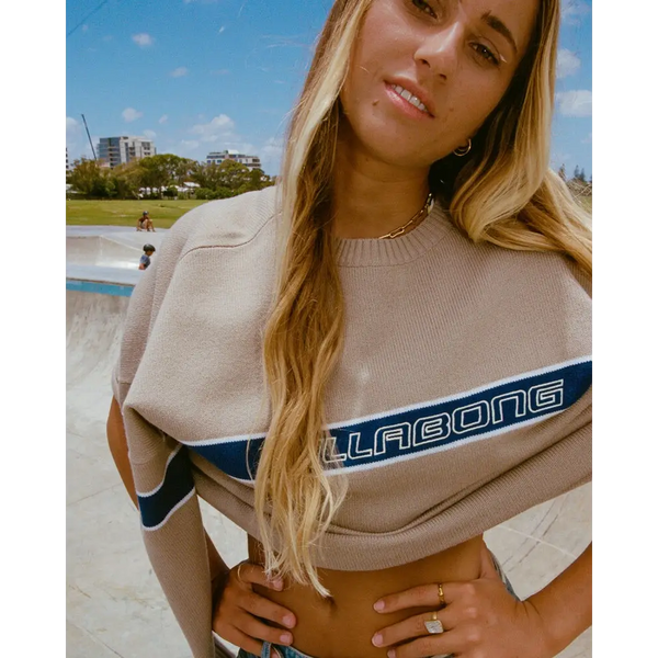 Billabong Supalove Sweater - Cobblestone / 8