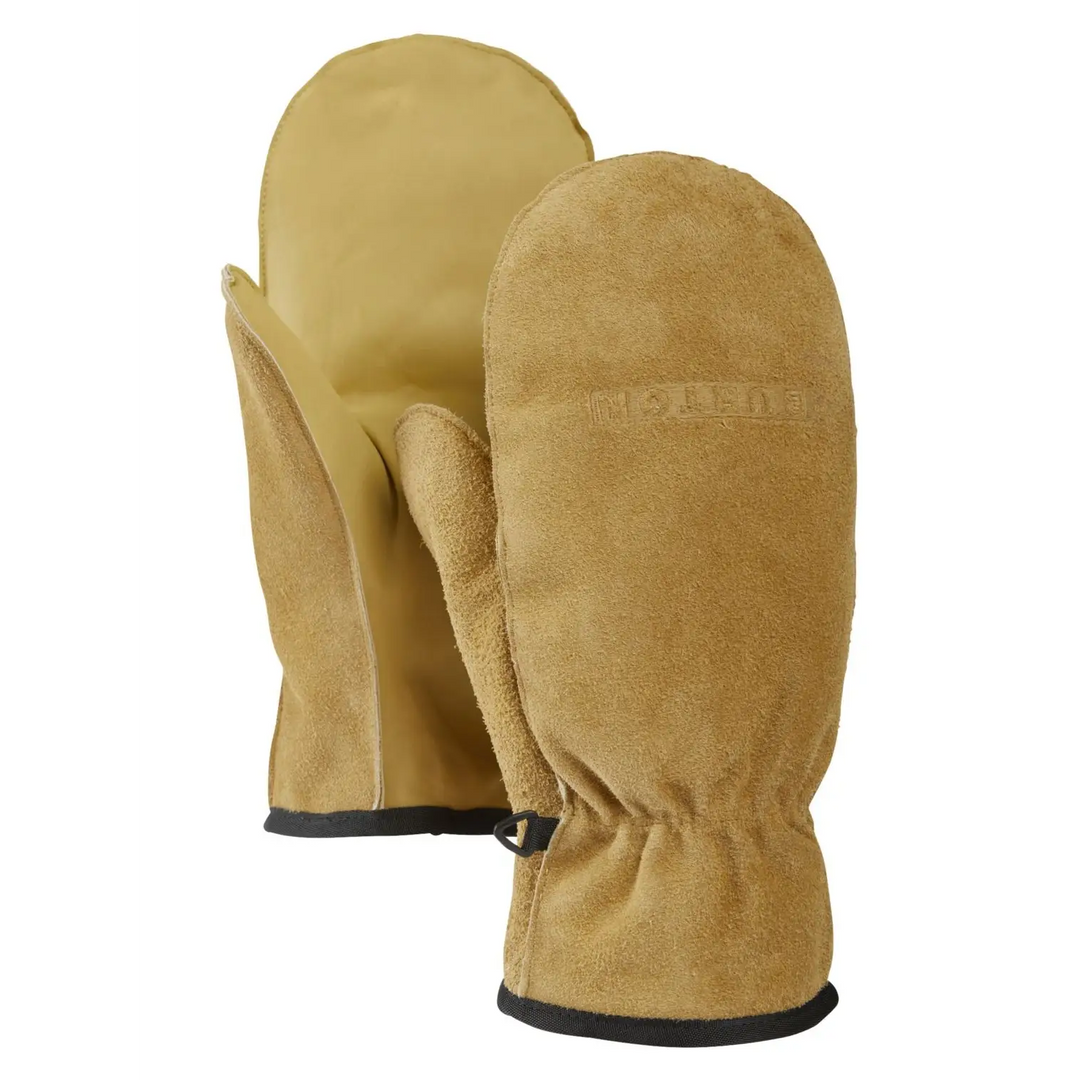 Burton Work Horse Leather Mittens Rawhide XS 