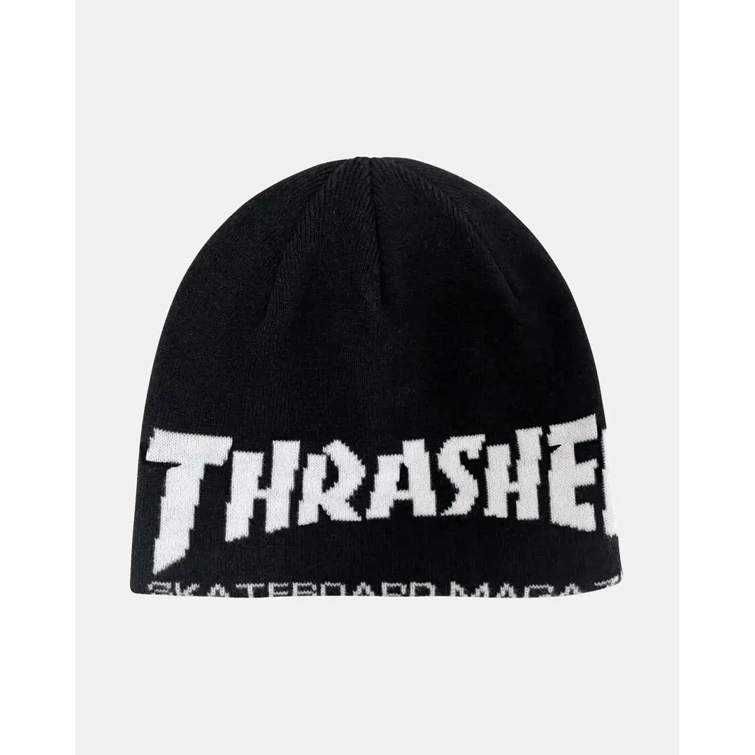 Thrasher Skate Mag Skully Beanie - Black