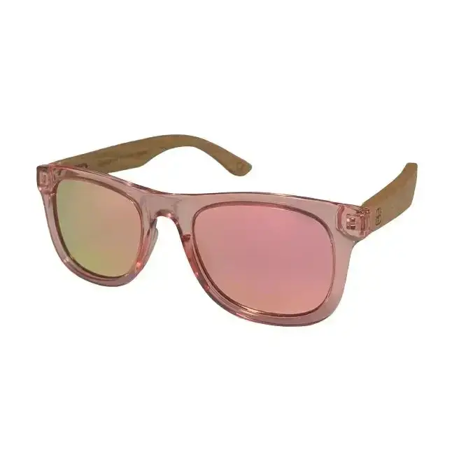 Bamboo Blonde Kids Sunglasses Pink/ Pink 