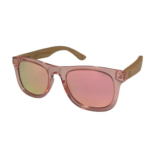 Bamboo Blonde Kids Sunglasses Pink/ Pink 