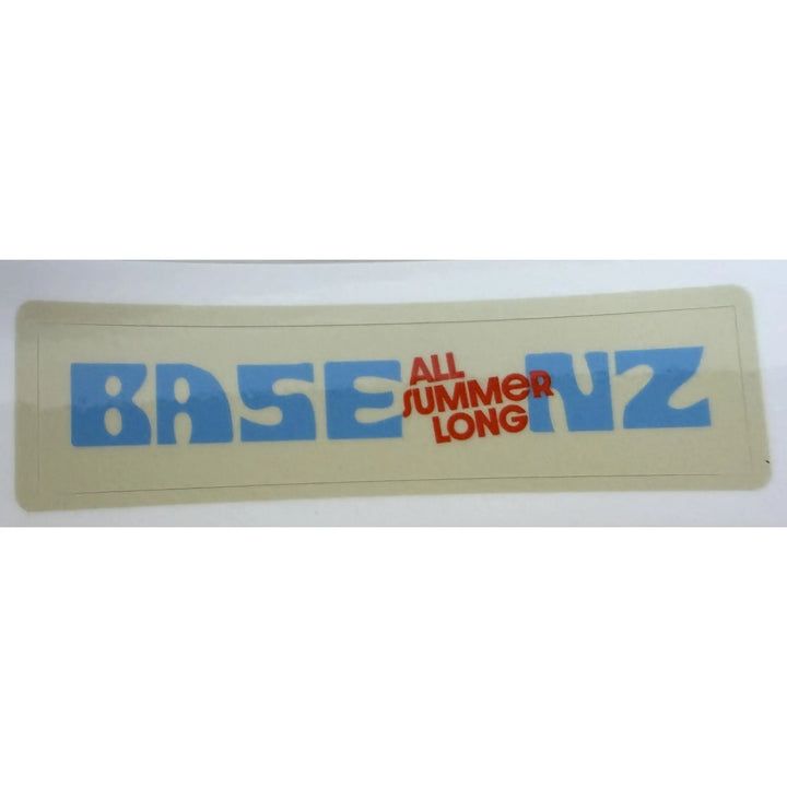BaseNZ All Summer Long Small Sticker - Green / Black