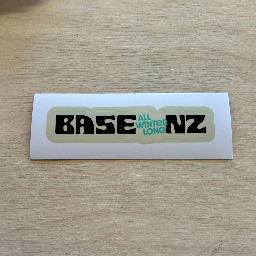BaseNZ All Winter Long Small Sticker 