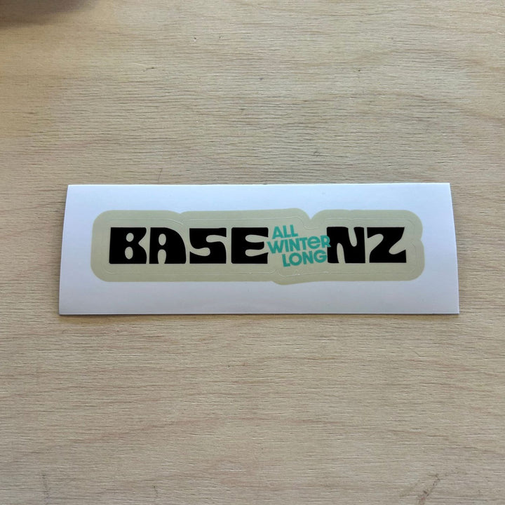 BaseNZ All Winter Long Small Sticker 