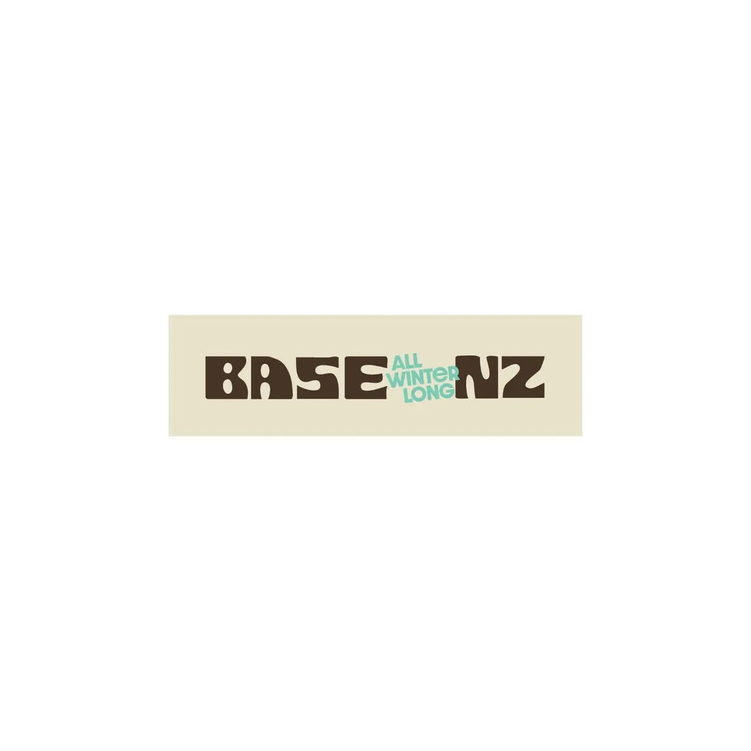 BaseNZ All Winter Long Small Sticker 