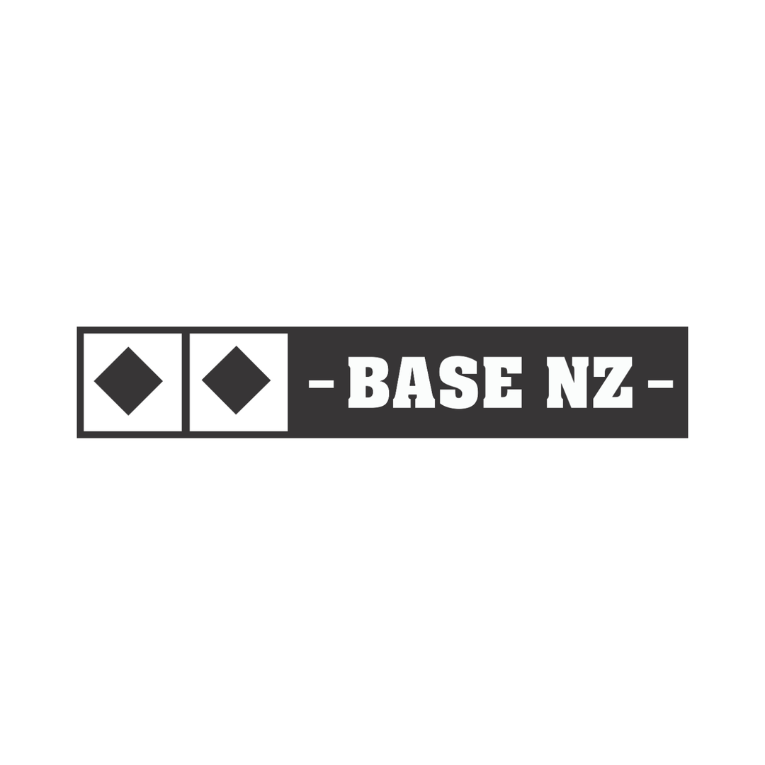 BaseNZ Black Diamond Sticker 