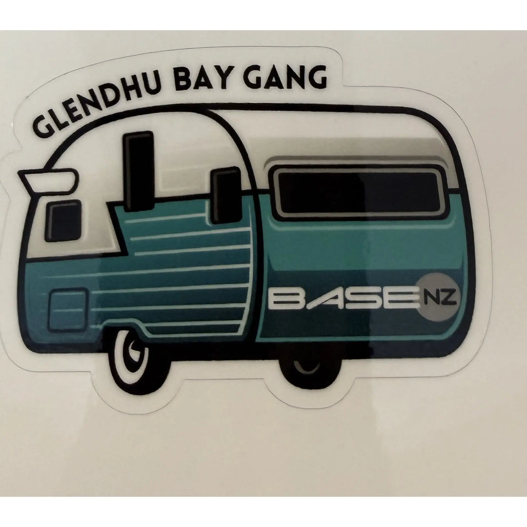 BaseNZ Glendu Bay Gang Sticker - Aqua