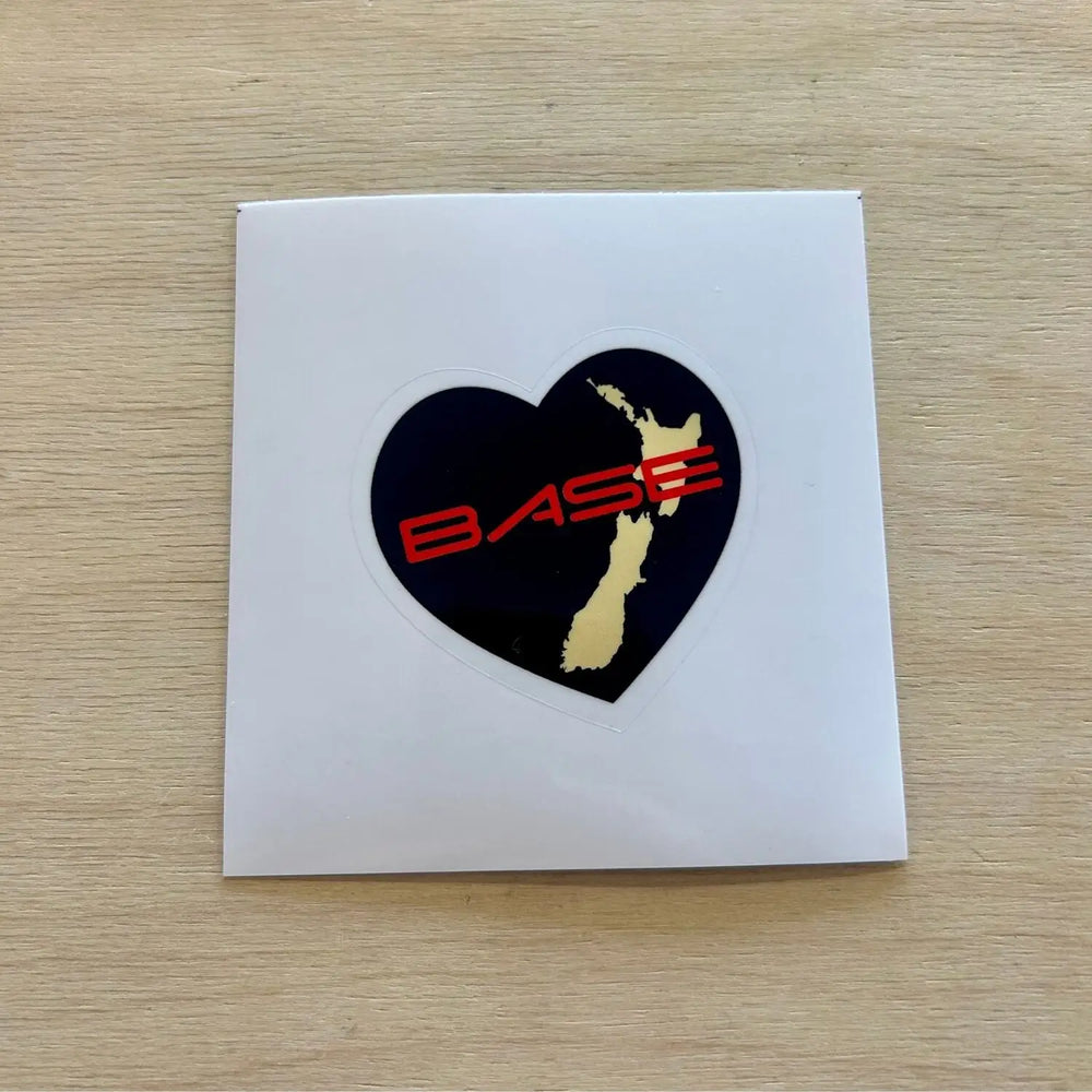 BaseNZ Heart Sticker 
