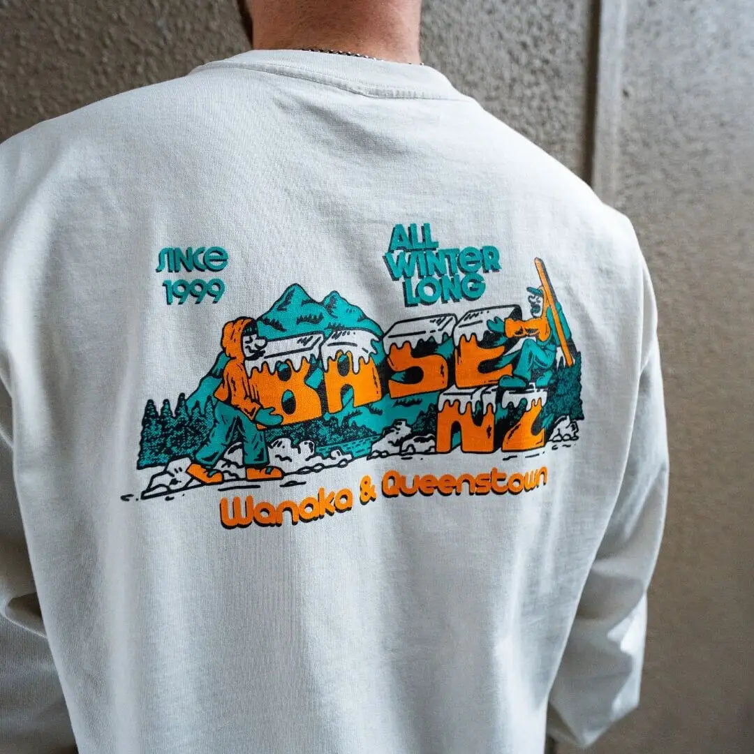 BaseNZ Mens All Winter Long - Long Sleeve Tee 