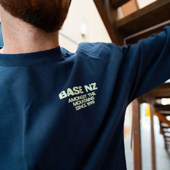 BaseNZ Mens "Amongst" Heavy Long Sleeve Tee 