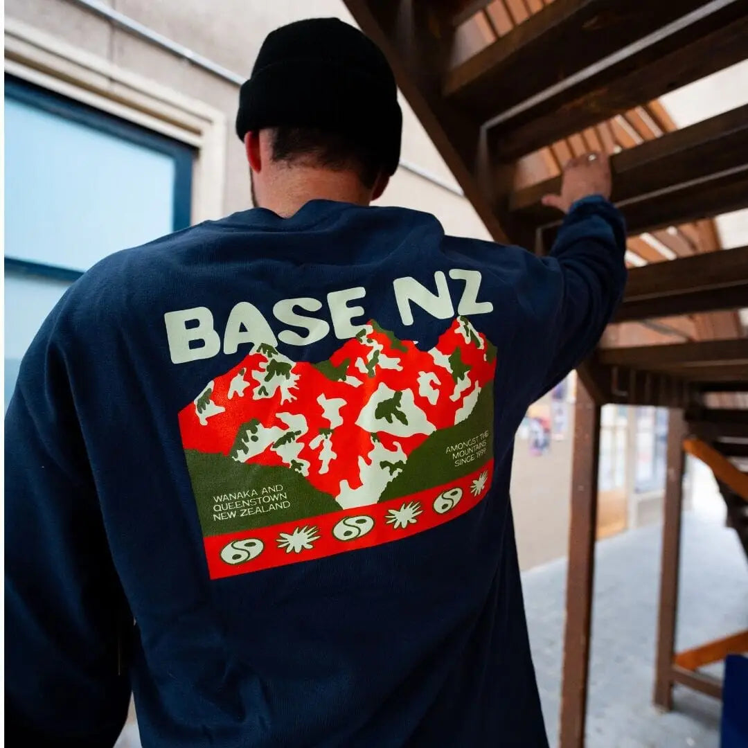 BaseNZ Mens "Amongst" Heavy Long Sleeve Tee 