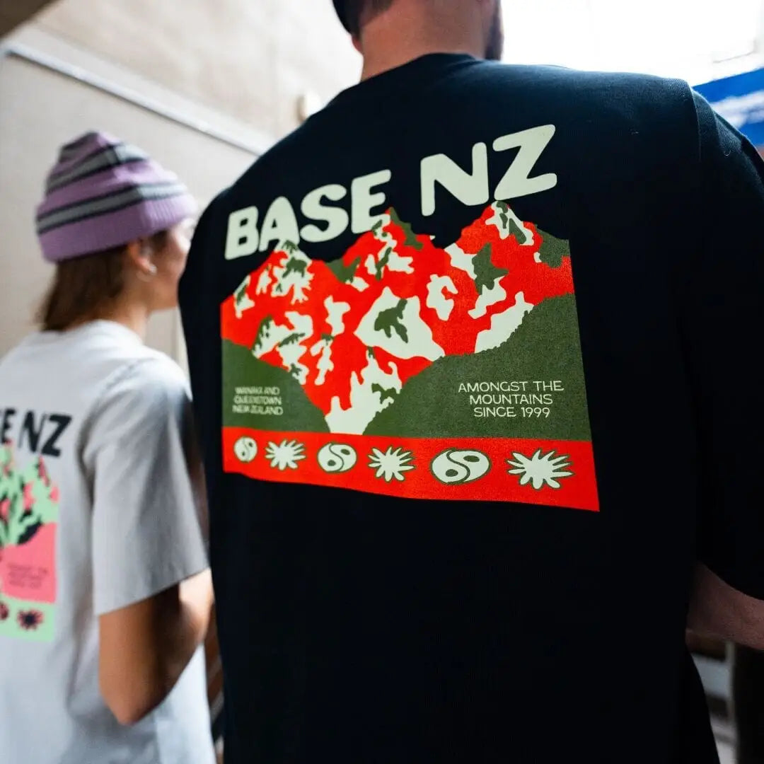BaseNZ Mens Amongst Heavy T-Shirt 