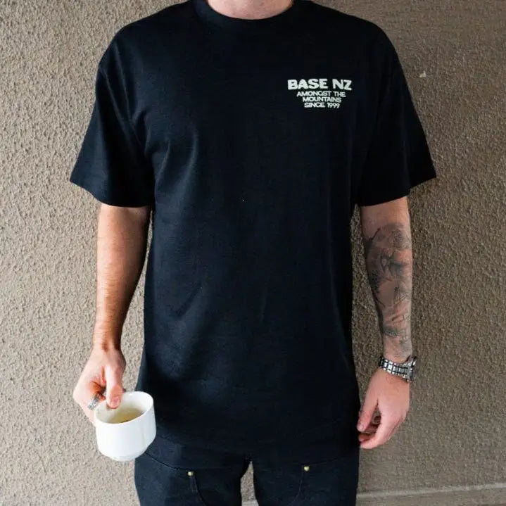 BaseNZ Mens Amongst Heavy T-Shirt 