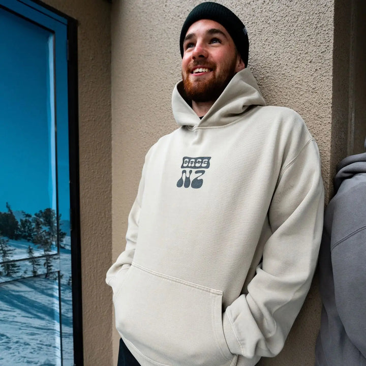 BaseNZ Mens Logo Relax Hoodie 