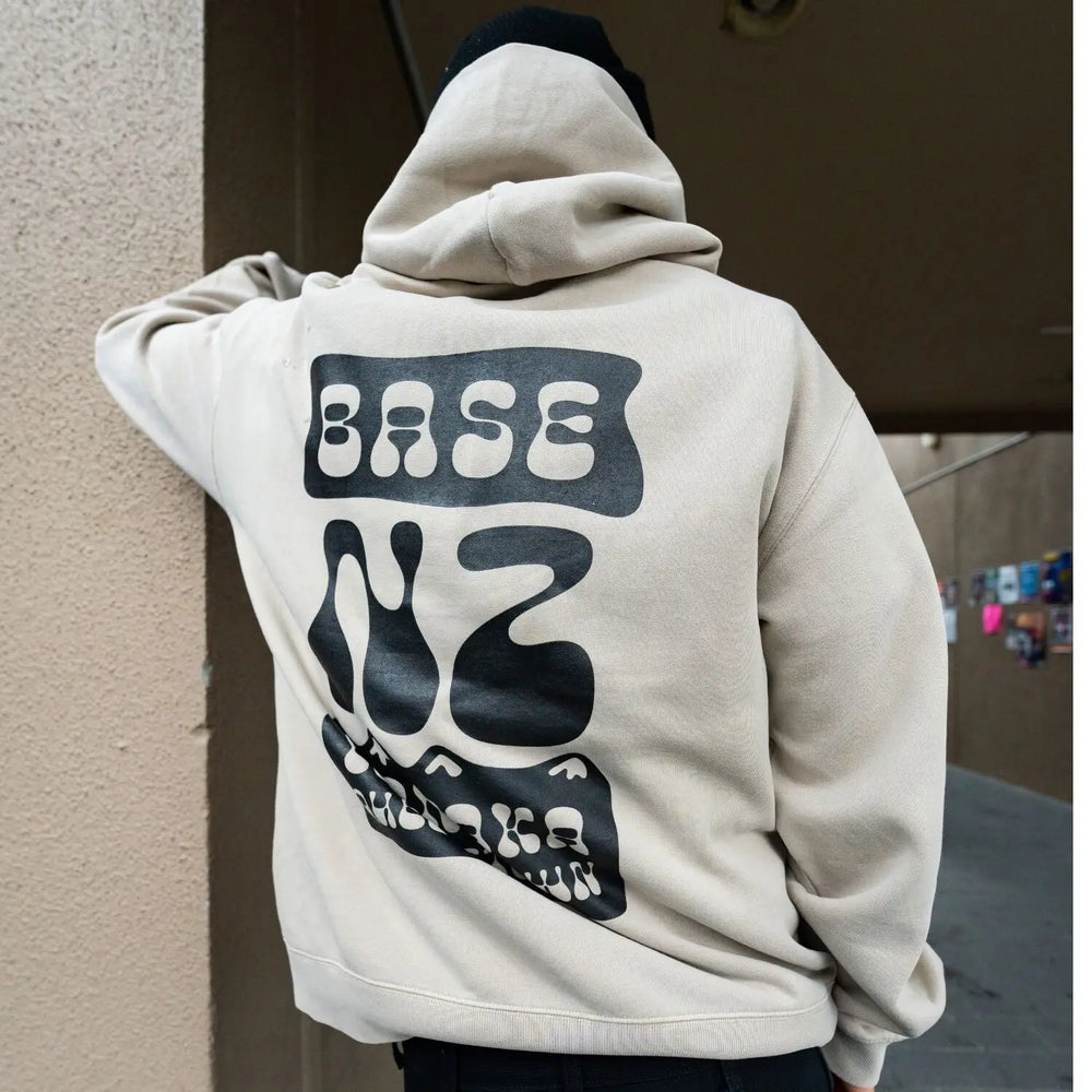 BaseNZ Mens Logo Relax Hoodie 
