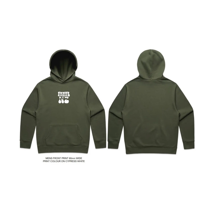 BaseNZ Mens Logo Relax Hoodie 