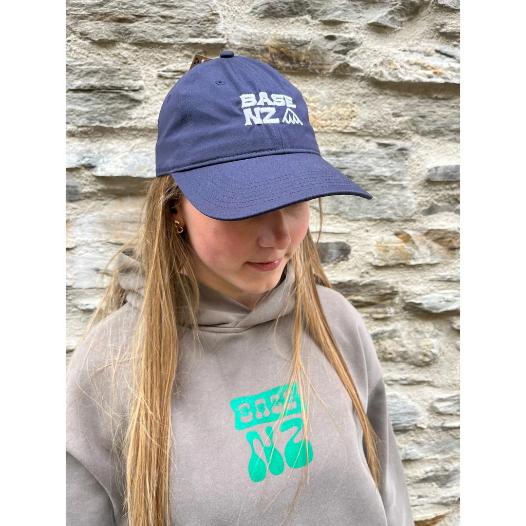 BaseNZ Rad Dad Cap Navy / Snow 