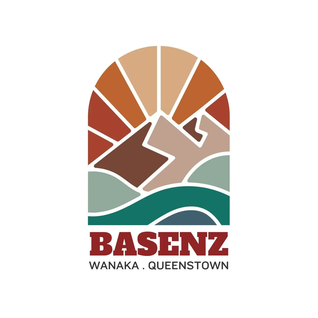 BaseNZ Retro Sun Sticker 