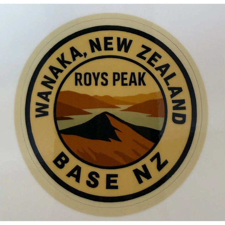 BaseNZ Roys Peak Sticker - Beige