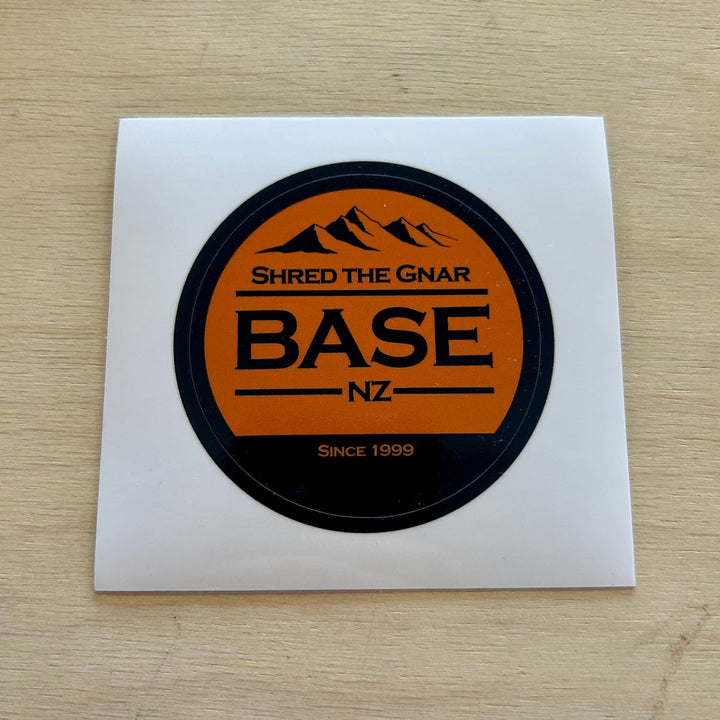BaseNZ Shred The Gnar Sticker 