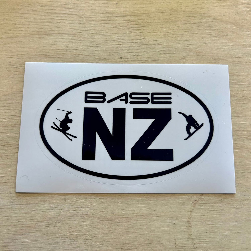 BaseNZ State Oval Sticker 