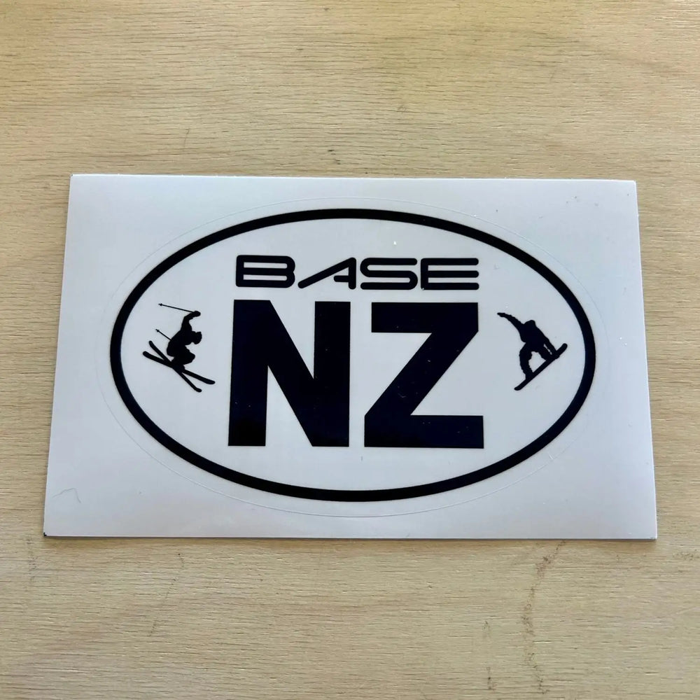 BaseNZ State Oval Sticker 