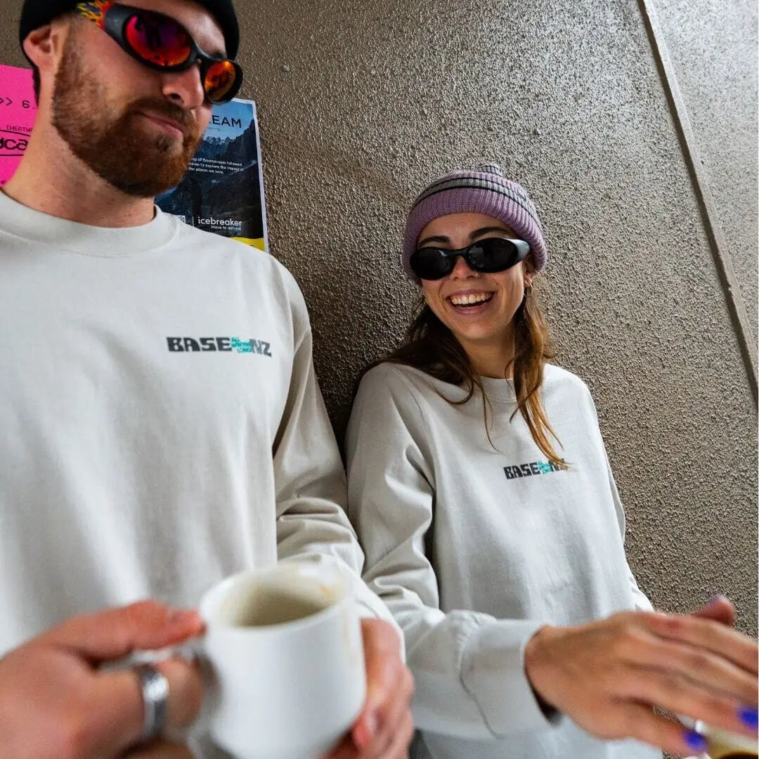 BaseNZ Womens All Winter Long Heavy Faded Long Sleeve Tee 