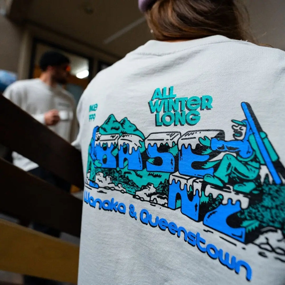 BaseNZ Womens All Winter Long Heavy Faded Long Sleeve Tee 