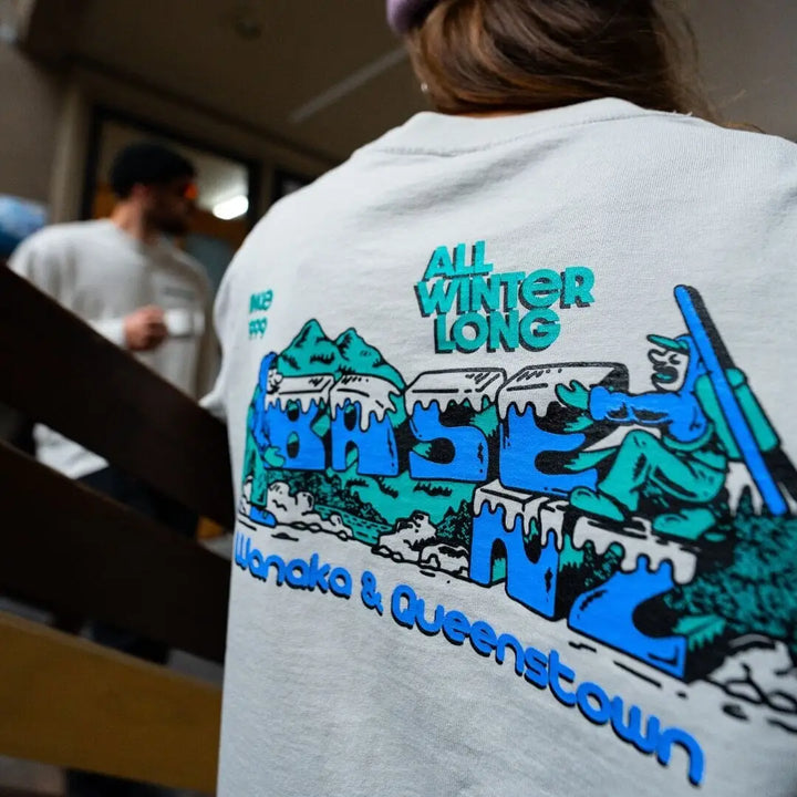 BaseNZ Womens All Winter Long Heavy Faded Long Sleeve Tee 