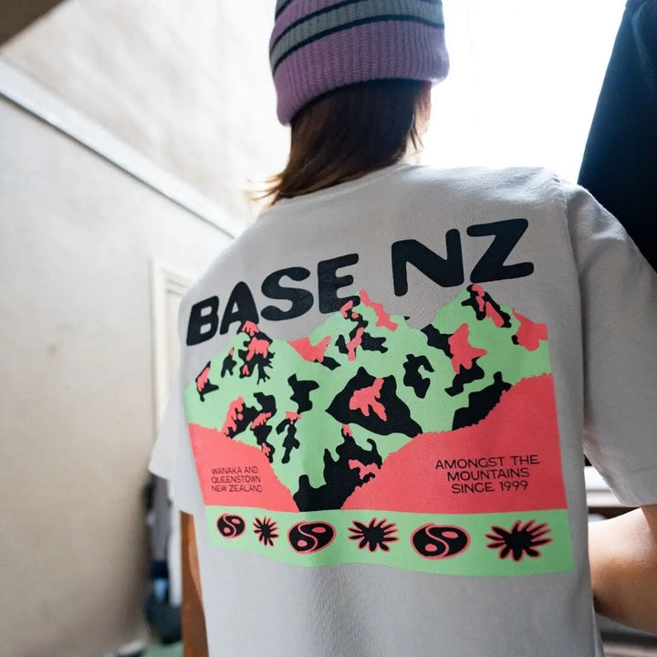 BaseNZ Womens Amongst Heavy Faded T-Shirt 