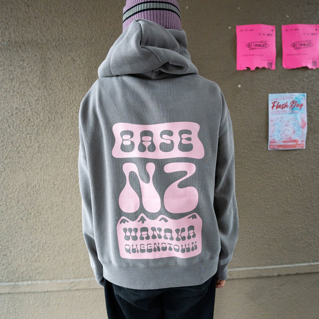 BaseNZ Womens Logo Relax Hoodie 