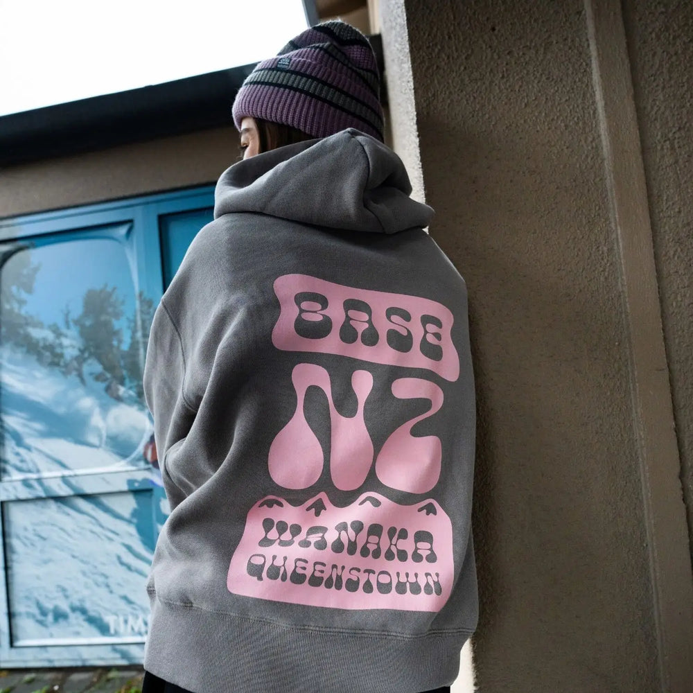 BaseNZ Womens Logo Relax Hoodie 