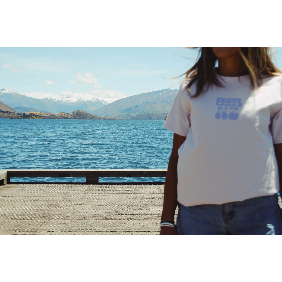 BaseNZ Womens Mountain BaseNZ Classic Tee Orchid / Grape XS 