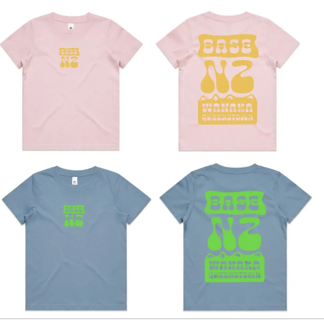 BaseNZ Youth Mountain Base 2 Tee 