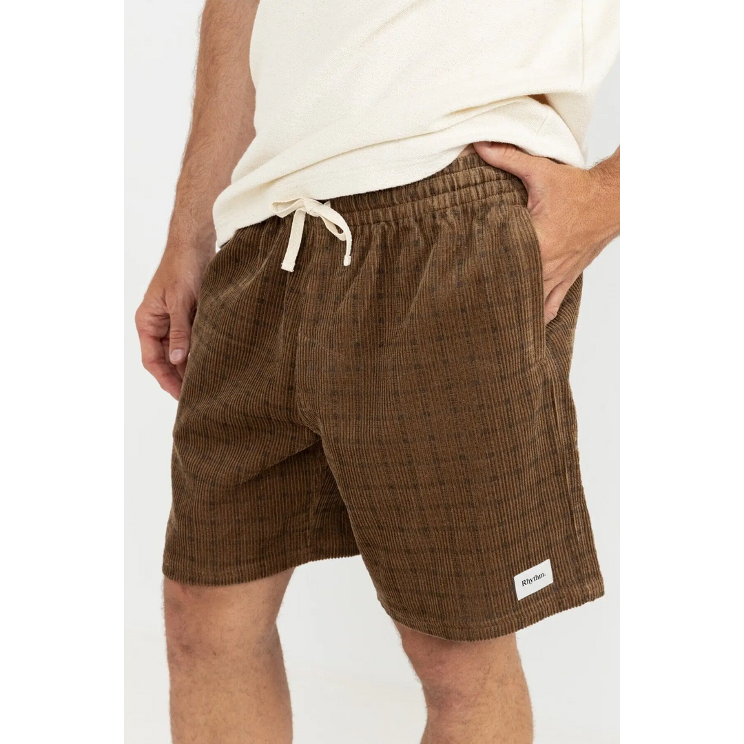 Rhythm Cord Check Jam Shorts 