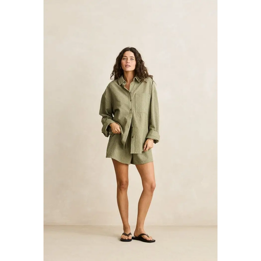 Rhythm Overswim Stripe Shirt 