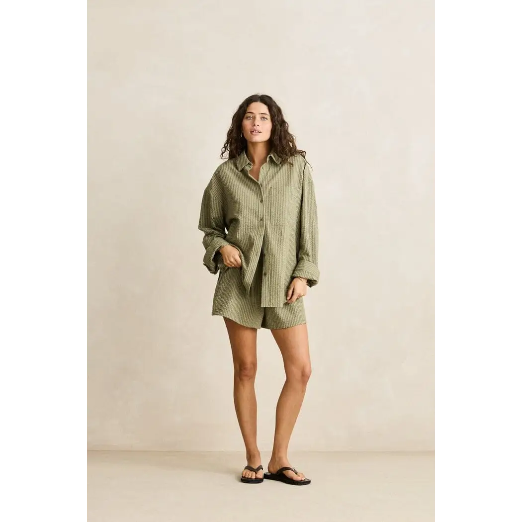 Rhythm Overswim Stripe Shirt 