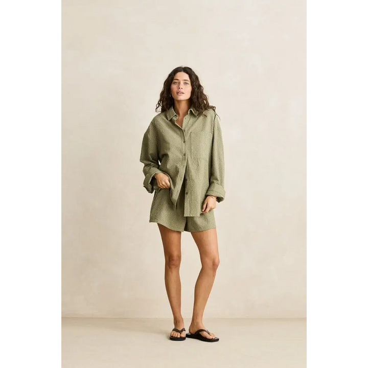 Rhythm Overswim Stripe Shirt 