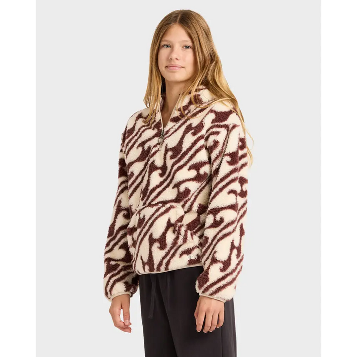 Billabong Youth Dark Wave Half Zip Hoodie